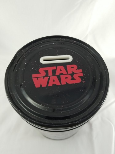 Star Wars Bank Tin Can Darth Vader 6" Tall, 2011 - Picture 5 of 9