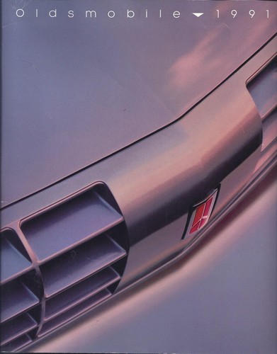 1991 Oldsmobile Original Automobile Car Sales Brochure
