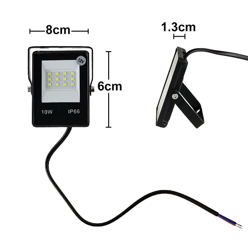 LED Floodlight 10/30/50W 12V Garage Spot Waterproof Garden Light Cool/Warm White - Picture 14 of 16