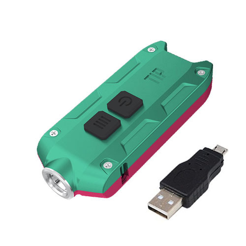 Gift Edition: Nitecore Tip Winter Rechargeable Key Light-360 Lumen - Red/Green - Picture 2 of 7