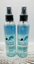 Lot Of 2~SEDU~Beach Beauty Sea Salt Spray~6oz~New In Wrapper