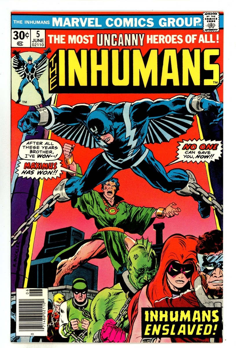 アメコミ・英語　インヒューマンズ　THE INHUMANS The Inhumans Vol 1 5 NM- (9.2) Marvel (1976) | eBay