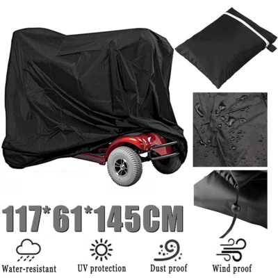 MARKENLOS Elektromobil Abdeckhauben Rollstuhl Regenschutz für Seniorenmobil Abdeckung DHL