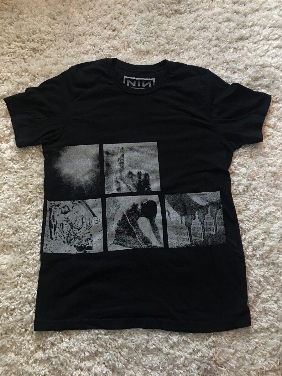 NEW Nine Inch Nails Cold Black Infinite 2018 Official Tour T NEW Nine Inch Nails Cold Black Infinite 2018 Official Tour T