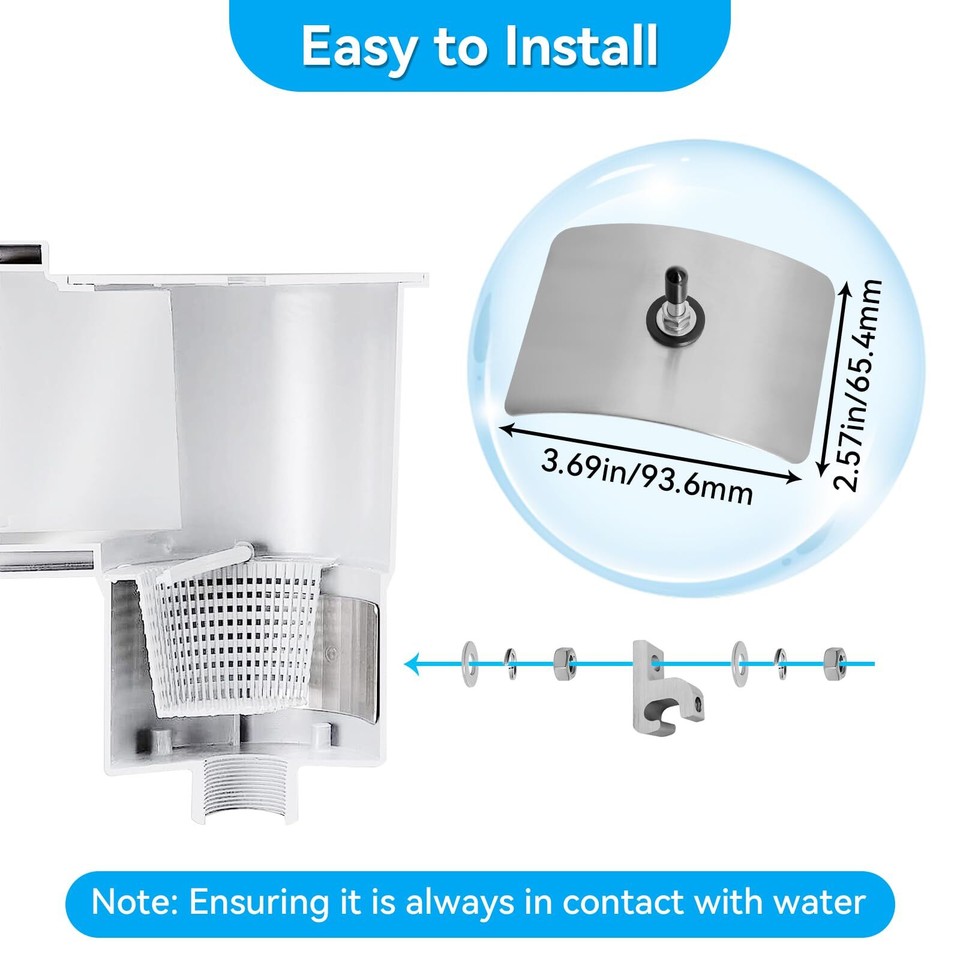 AOIT Pool Bonding Kits, Above Ground Pool Skimmer Opening Kit, with Most Skim... eBay