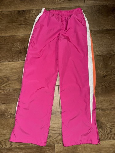 Girls Champion Windpants Size medium Pink Super cute, great condition! - Picture 2 of 4