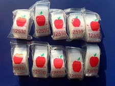 12510 MINI Zip Loc Zip Seal CLEAR BAGS 2.5 MIL 1000PCS 1.25" X 1", 👀Details🔽