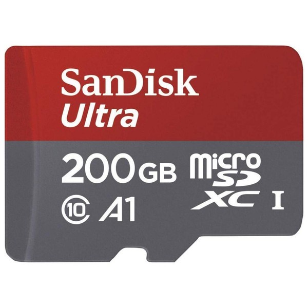 TARJETA DE MEMORIA SANDISK ULTRA ALTA VELOCIDAD MICROSD CLASE 10 200 GB para TELÉFONOS Y TABLETAS