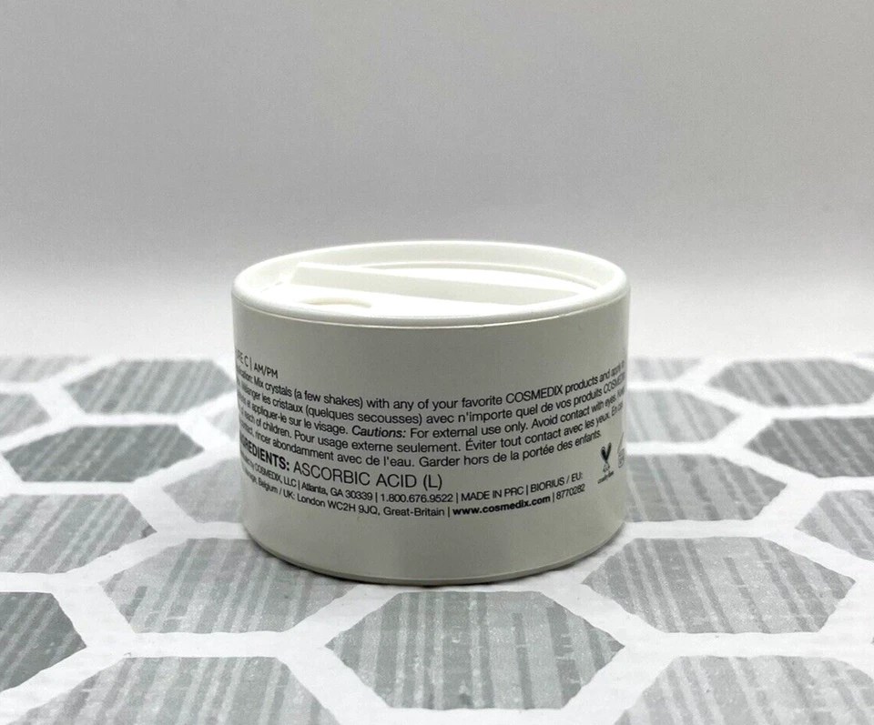 COSMEDIX PURE C Vitamin C Mixing Crystals .2oz/6g New Sealed Unused - Image 2 of 3