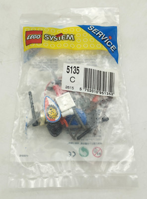 LEGO 5135  Castle Accessories MISB NEW RARE Ritter Polybag Figur Service Pack