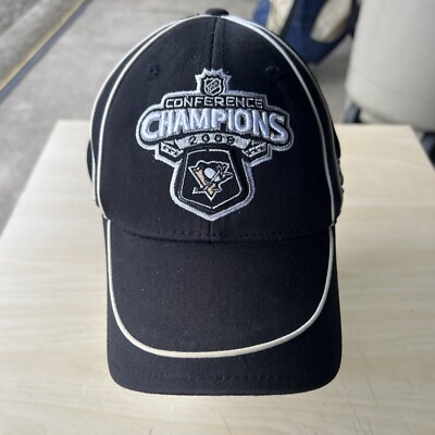 Pittsburgh Penguins NHL 2009 New Era EASTERN CONFERENCE CHAMPIONS Fitted Hat M/L