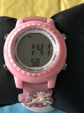 Girls Unicorn Watch Pink