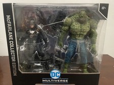 McFarlane THE GRIM KNIGHT VS KILLER CROC Collector Ed. 7    Action Fig. Set. NEW