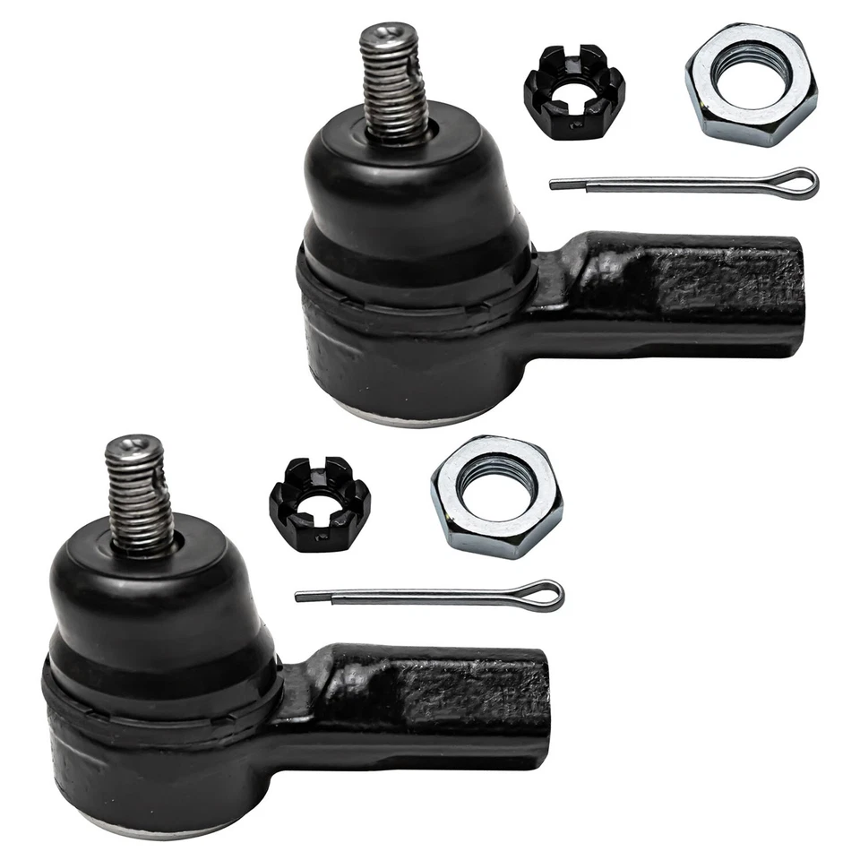 Power Steering Rack and Pinion Outer Tie Rods for 2001-2005 Acura EL Honda Civic - Image 3 of 4