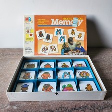 1986 THE ORIGINAL MEMORY BOARD GAME MILTON BRADLEY COMPLETE 