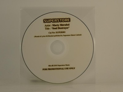 MARTY SHTRUBEL SOUL DESTROYER (D74) 1 Track Promo CD Single including Plastic Sl