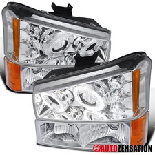 Fit 2003-2006 Silverado Avalanche Led Halo Projector Headlightsbumper Lamps Fit 2003-2006 Silverado Avalanche Led Halo Projector Headlightsbumper Lamps