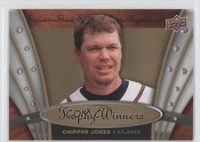 2009 Upper Deck Signature Stars Trophy Winners Chipper Jones #TW-5 HOF 0u7
