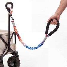 Shinetec Wagon Safety Wrist Strap Leash, Color Red