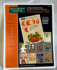 Whimsical Fall Painting Worksheet Pack One Stroke Painting Donna Dewberry 2002