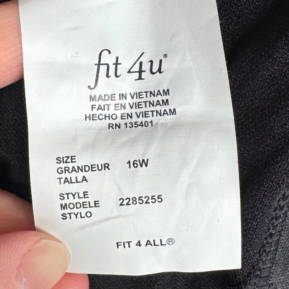 Купальник женский Fit 4 U 16W с принтом из тропических листьев цельный с оборками через плечо - Изображение 4 из 4