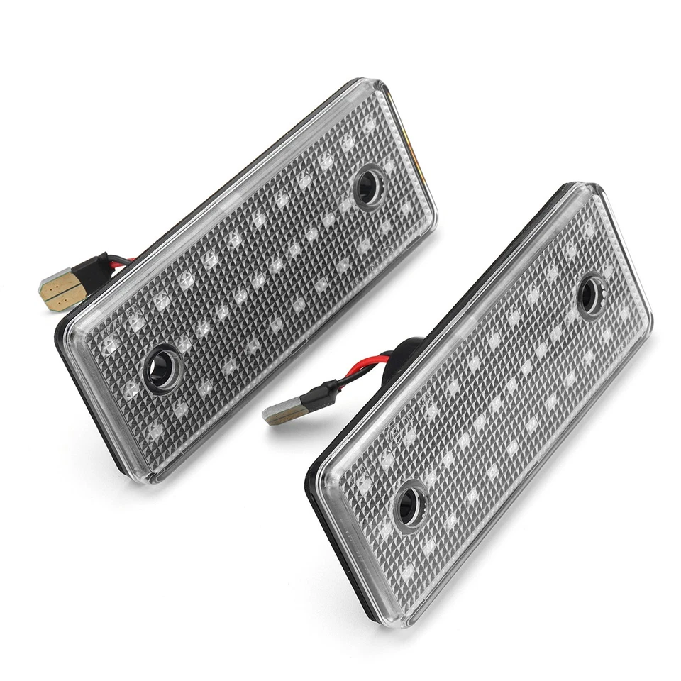 2X Clear LED Side Marker Indicator Position Lamp For Mercedes Sprinter 95-06 LT - Image 2 of 4