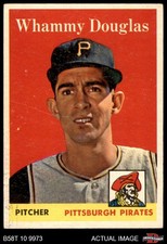 1958 Topps #306 Whammy Douglas Pirates 4.5 - VG/EX+