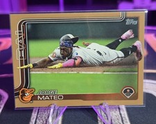 2025 Topps Series 2 Jorge Mateo GOLD Parallel 1749/2025 - Baltimore Orioles #484