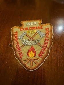 Royal Rangers FCF 1993  Royal Rangers Colonial Rendezvous  Patch NEW