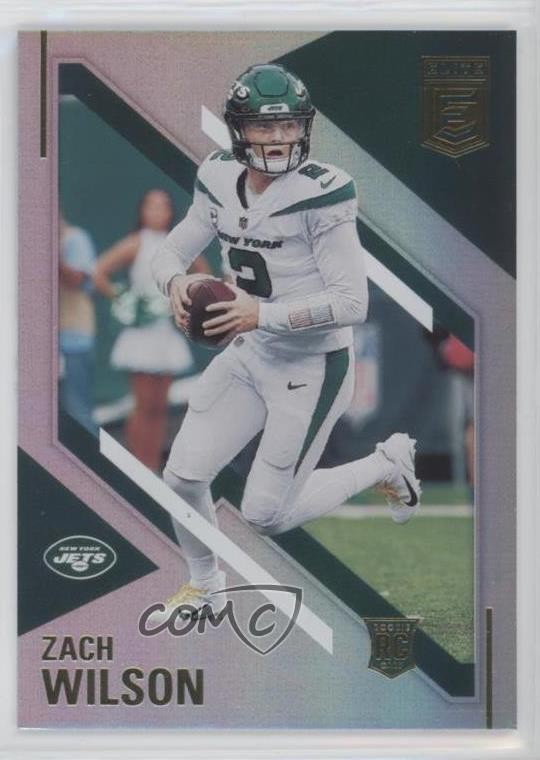 2021 Panini Chronicles Elite Update Zach Wilson #177 0x1