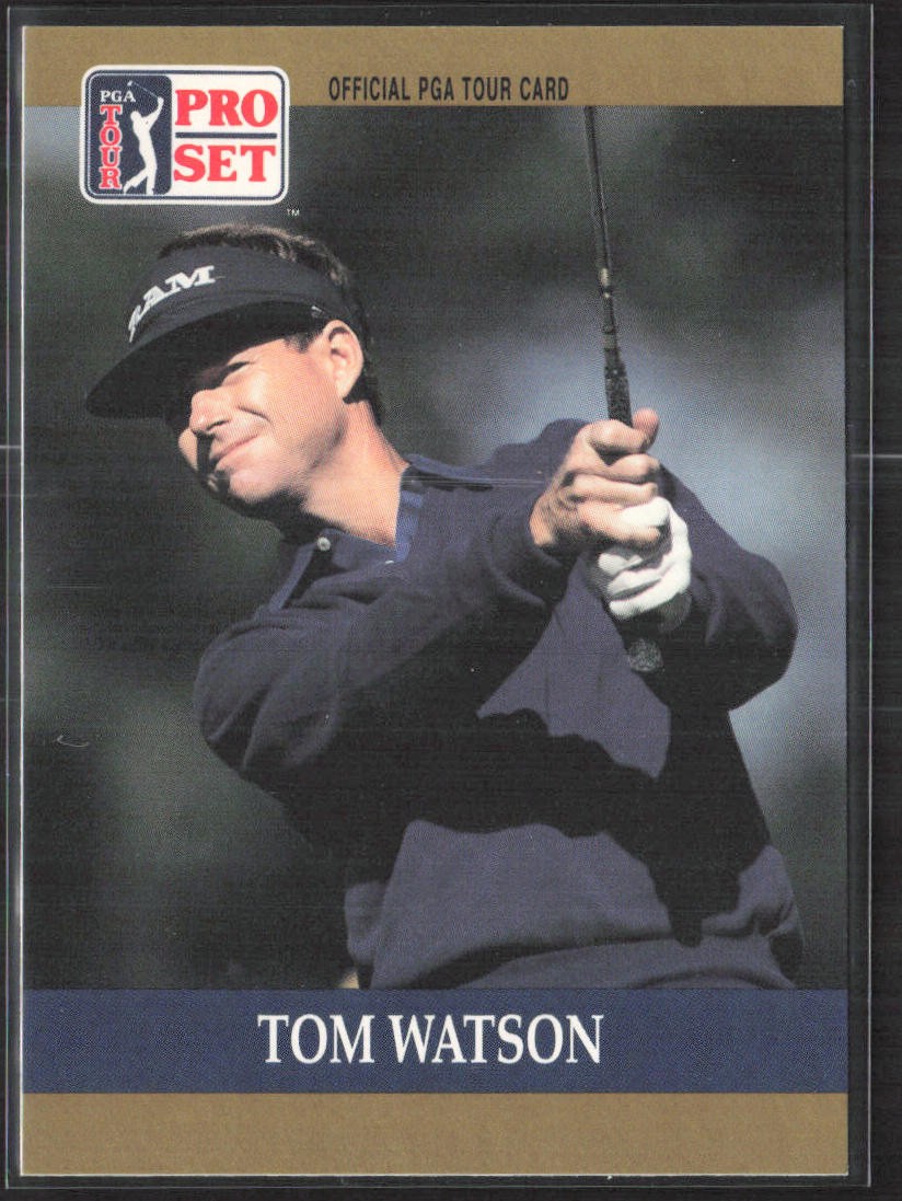 Tom Watson 1990 Pro Set PGA Tour #4