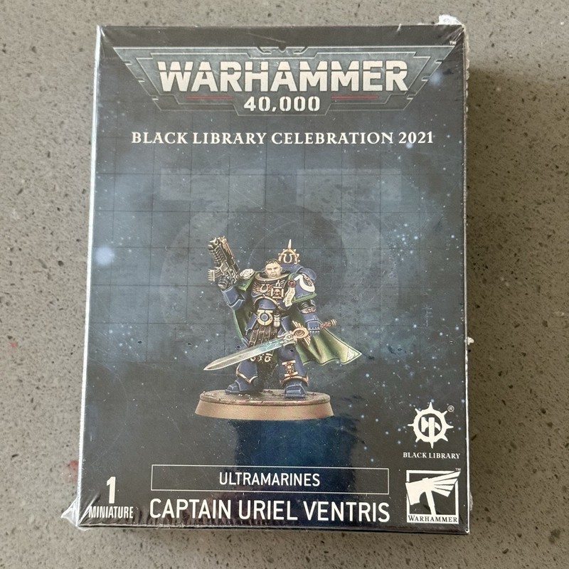 Warhammer 40K: Black Library Celebration Captain Uriel Ventris (Plastic) B5685
