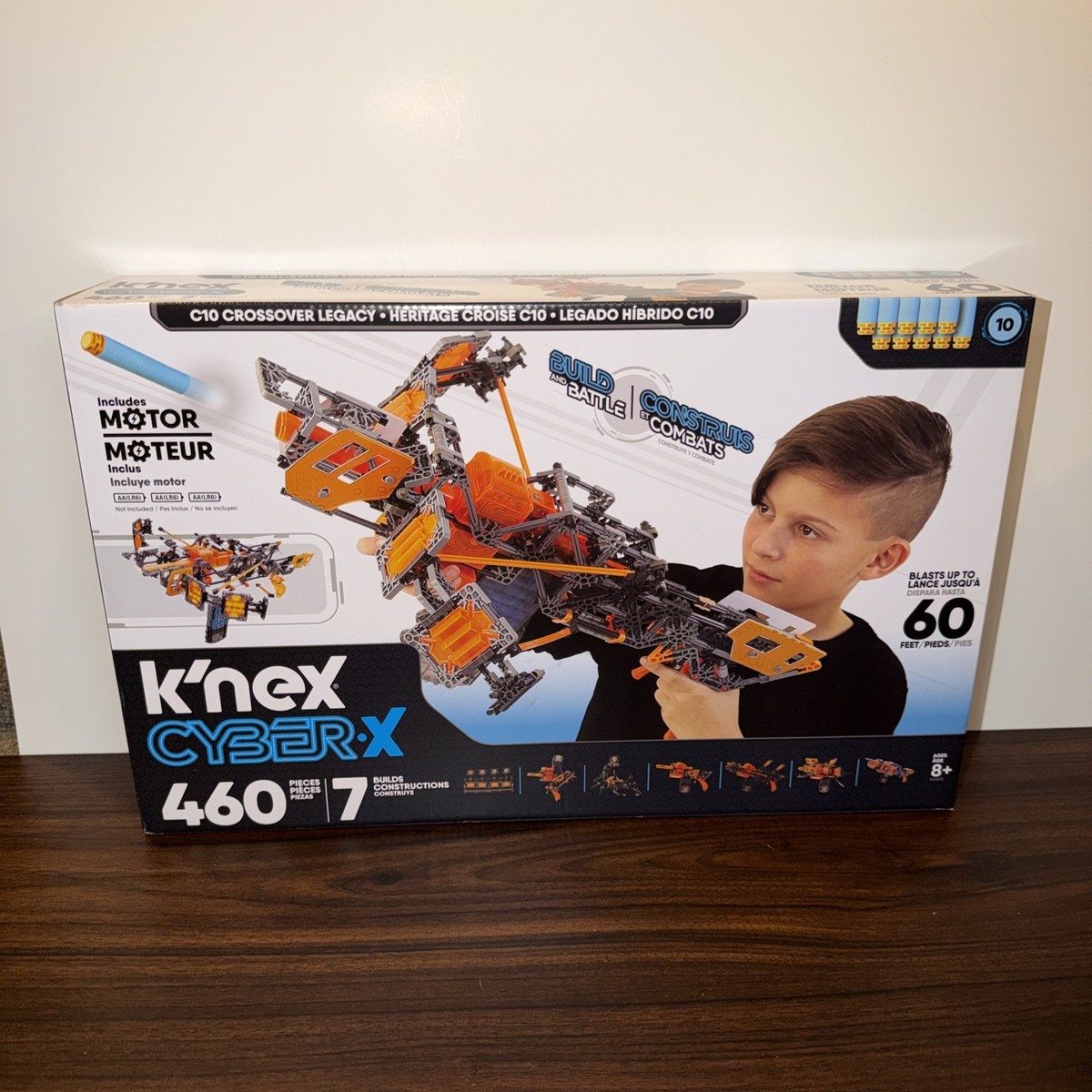 トイガン kenken94 Amazon.com: K'NEX Cyber-X C5 Neostrike - Blasts up to 60 ft - 176