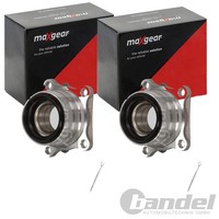 2X Maxgear Radnabe Hinten Beidseitig Passend FÜR Toyota RAV