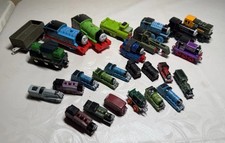 Vintage/modern Thomas The Train Wooden Railway Miscellaneous Lot Of 26