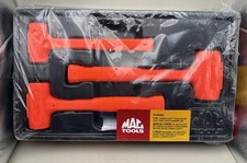 Mac Tools 3pc Compo-cast Dead-blow Light Soft-face Hammer Set Orange Ch3dssa New