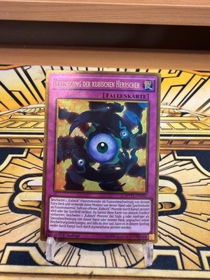 Yugioh Vereinigung der Kubischen Herrscher Gold Rare MVP1-DEG45