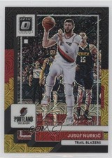 2022 Panini Donruss Optic Choice Black Gold Prizm 5/8 Jusuf Nurkic Nurkić 0su2