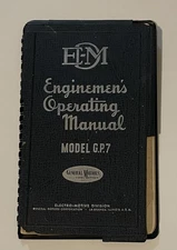 G.P.7  Model EMD Enginemen’s Operating Manual 3rd Edition August 1951
