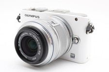 Olympus PEN Lite E-PL3 White 14-42mm Kit Lens Excellent 5 from Japan