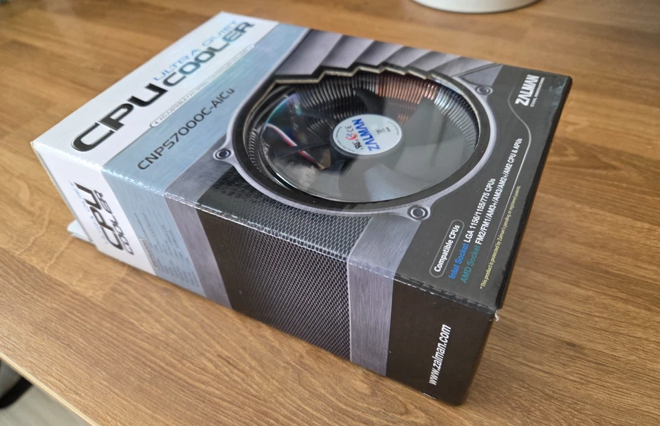 Zalman CNPS7000C-AlCu CPU Cooler Socket 775 1155 1156 AM2 AM2+ AM3 AM3+ FM1 FM2 - Image 2 of 4