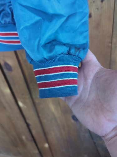 Vintage NFL Chalk-Line NEW YORK GIANTS Satin Windbreaker Bomberjacke Gr. Small - Bild 5 von 23