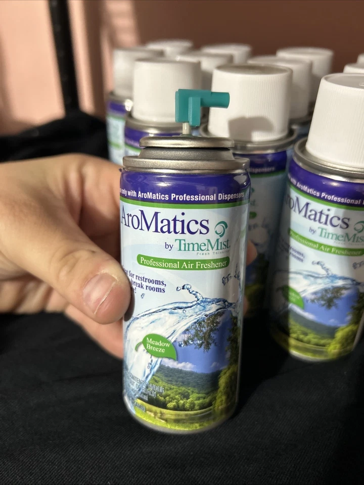 Estuche de 12 recambios Time Mist Meadow Breeze 3 oz stock antiguo Foto 4 de 4