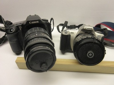 Canon EOS 10D 6.3MP Digital SLR  & Canon REBEL-2000 EOS camera w/ Lenses & acces