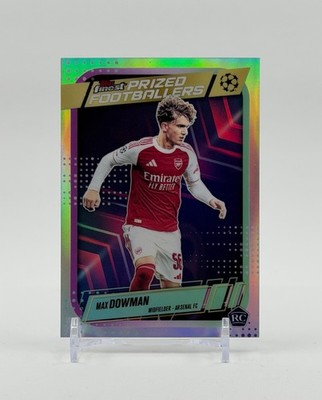 2025-26 Topps Finest UCC Max Dowman RC Prized Footballers #PF-10 Arsenal