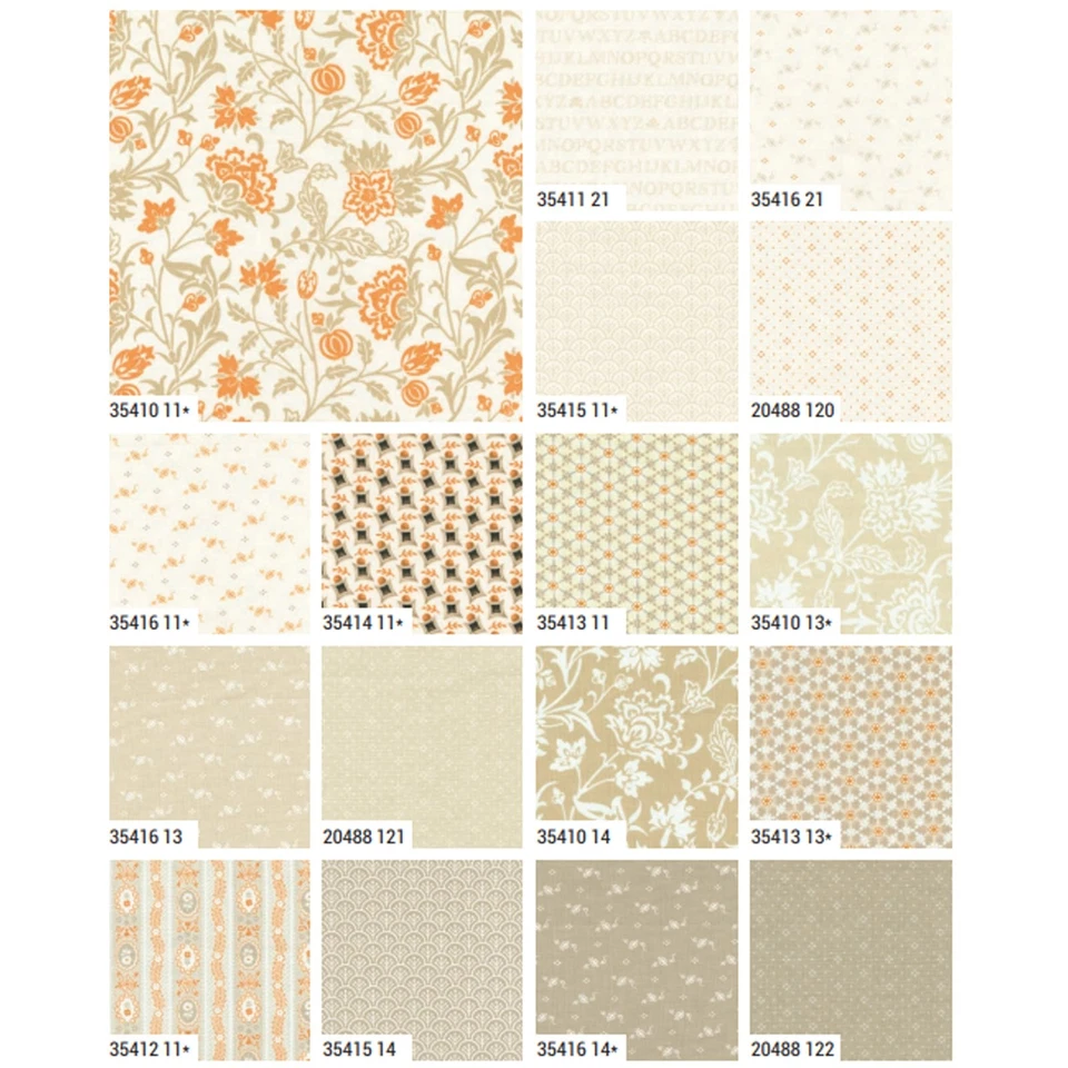 Agatha Road Jelly Roll by Fig Tree & Co. for Moda Fabrics - Image 2 of 3