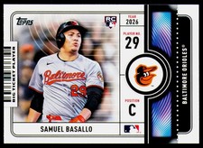 Samuel Basallo 2026 Topps Big Ticket Players #BTP-25 Baltimore Orioles
