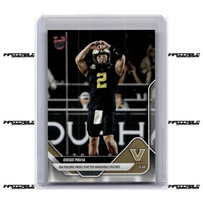 2025 Bowman U Now - #48 Diego Pavia Rookie /1016 Shatters Passing Yard Record