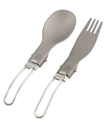 Camping-Besteck Robens – Set Löffel + Gabel Klappbares Outdoor-Besteck - Bild 1 von 3