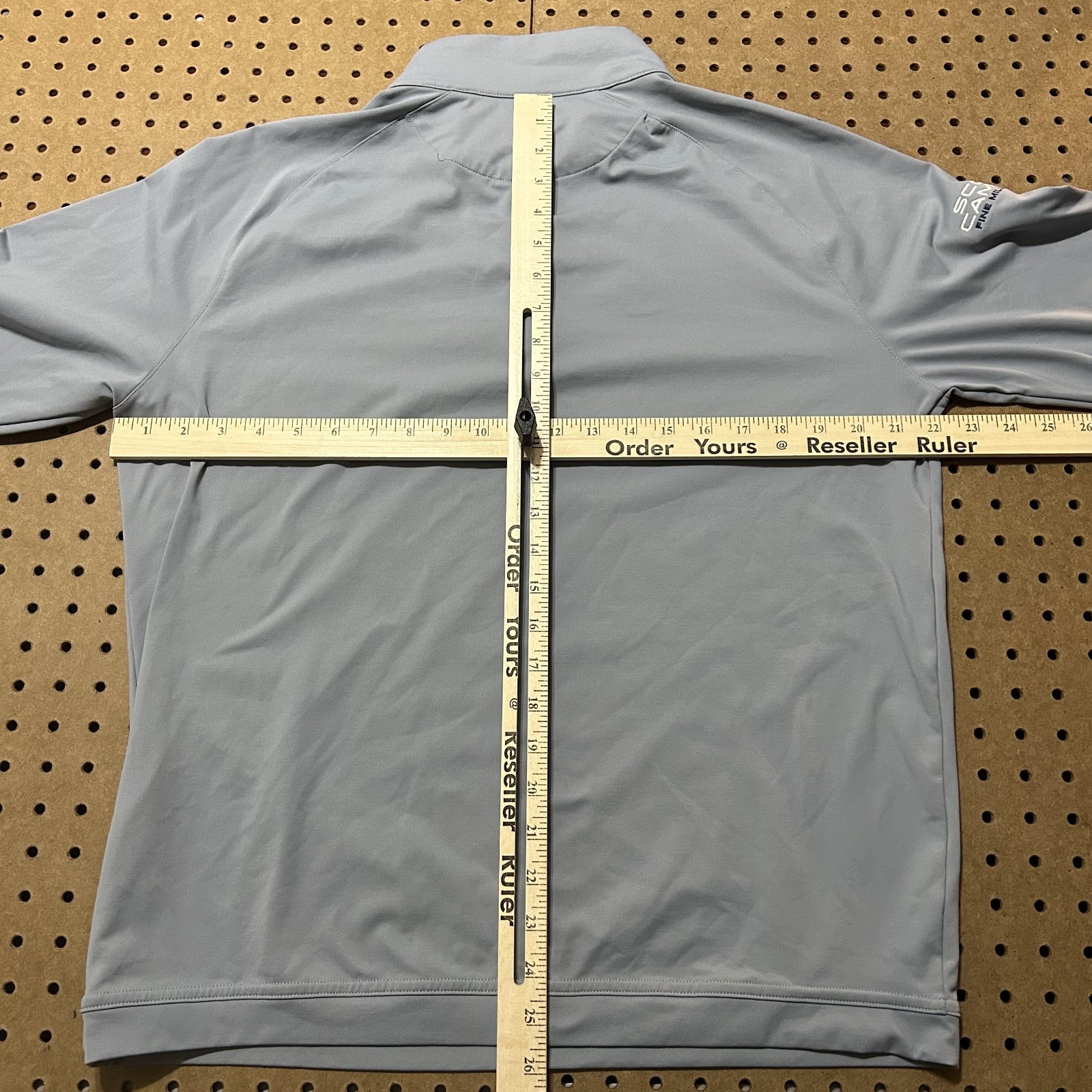 Peter Millar Forge Pullover Mens Medium Gray Scot… - image 9